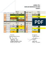 Jadwal Semester Genap New