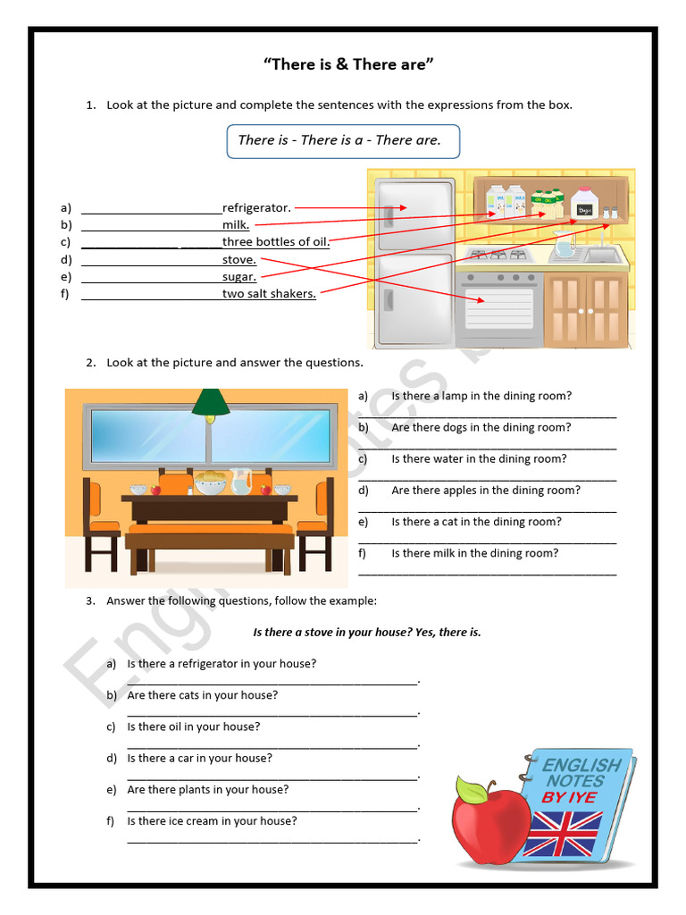 Image Result For There Is Vs There Are Exercises Grammar