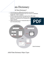 ABAP Data Dictionary