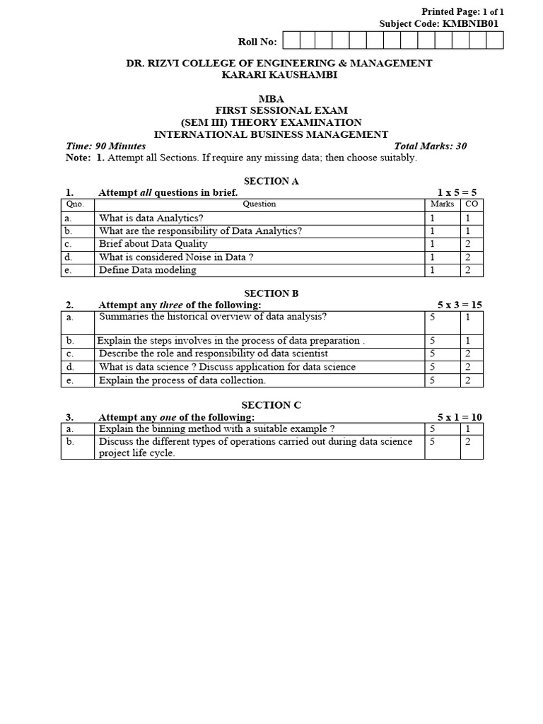 KMBN It 01 | PDF
