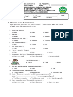 Soal Uts Kelas 1 Semester 2