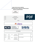 Manual de Manutenção Estação Solarimetrica Romiotto