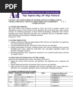 CS203 Course Outline