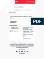 Makasih Udah Pakai Gofood: Total Dibayar