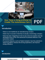 How Tesla Is Using Artificial Intelligence To Create