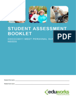CHCCCS011 Student Assessment Booklet IND SUP (ID 96427)