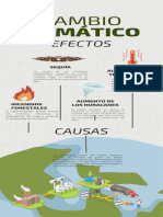 Infografía Efectos Cambio Climático