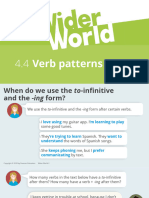 Wider World 2 Grammar Presentation 4 4