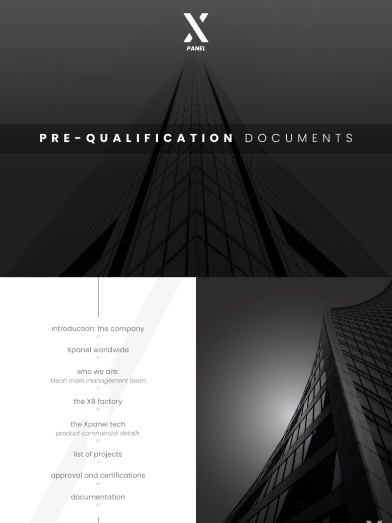 Xpanel Xpanel Pre Qualification Download Free PDF Concrete