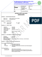 MSDS Sulfit