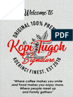 New Menu Kopi Tugoh Signature