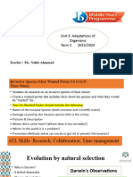 Unit 3 Adaptations Grade 8-Part2