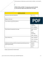 Prueba de Presión Latente de La Bomba Hidráulica y de Presión Latente de Detección de Carga - tm14252x63 - Service ADVISOR™