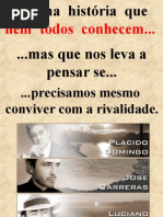 A Verdadeira História Placido e Carreras