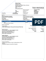 Tax Invoice: Multifabrics Corp