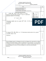 Evaluare Varianta I Clasa A IX Ecuatii, Sisteme