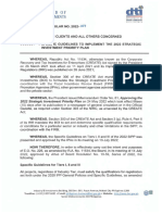 2022 SIPP - Memo Circular No. 2022-007 Specific Guidelines To Implement The 2022 SIPP - 2