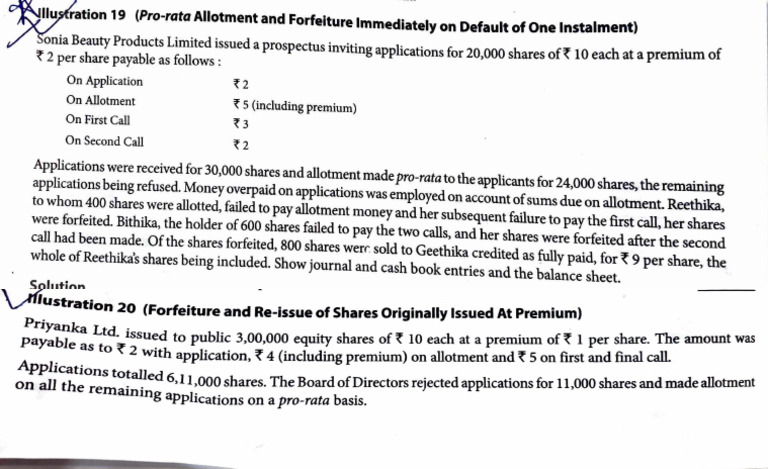 Pro Rata Based Questions | PDF