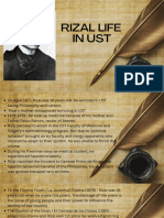 Rizal's Higher Education Journey | PDF | Manila | Philippines