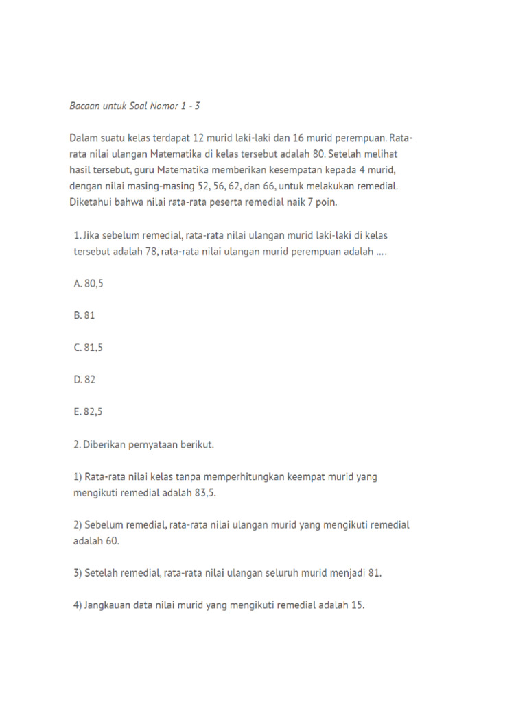 Latihan try out pdf