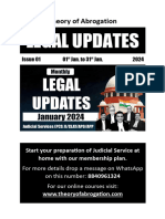 Legal Updates: Theory of Abrogation