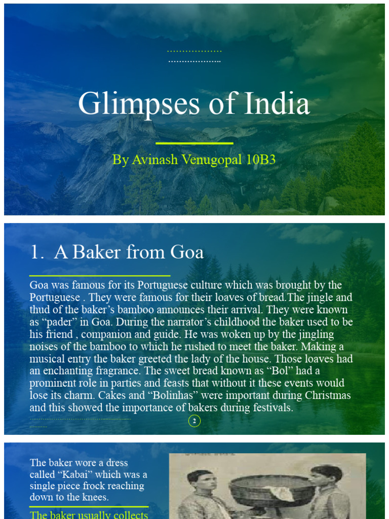 Glimpses of India English AIP | PDF | Tea