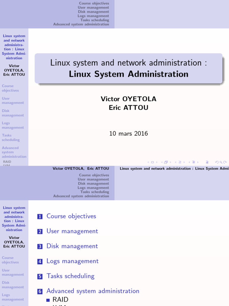 Linux System Administration | PDF
