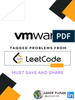 VMware Tagged LeetCode Problems