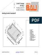 Bestellung Formteile: Standardprofil