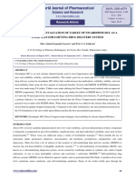 Formulation and Evaluation of Tablet of Nicardipine HCL As A Solid Self-Emulsifying Drug Delivery System