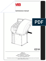 CEMB EZ10 3D Data Entry Wheel Balancer Manual