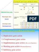 Epistasis and Polygenic Inheritance