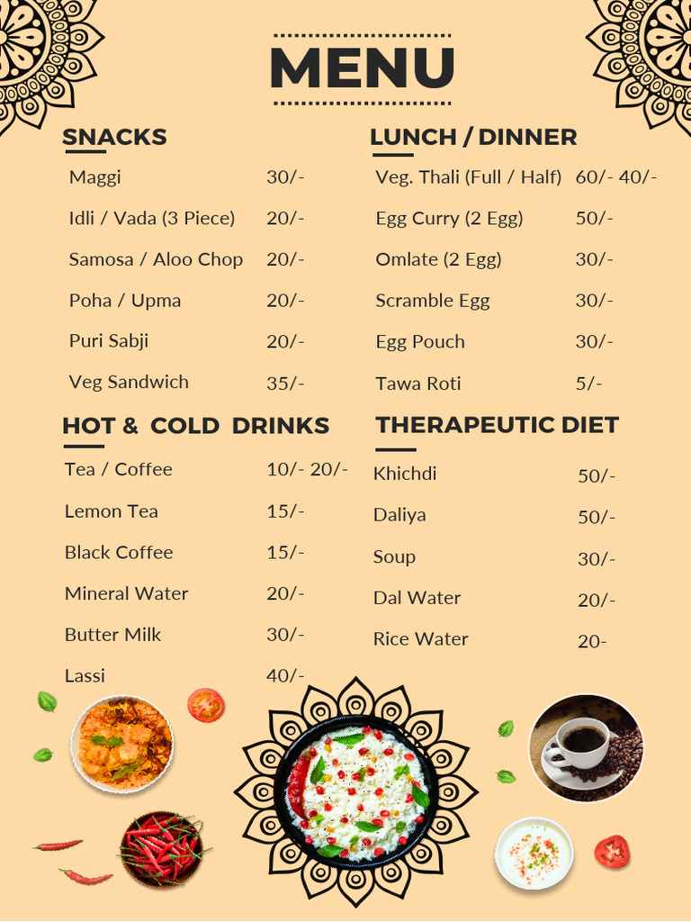 Final Menu | PDF