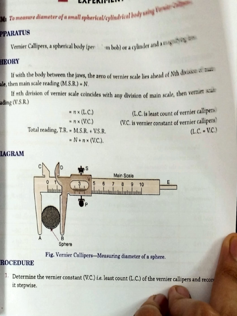 Understanding Vernier Constant and Measurement | PDF | Metrology