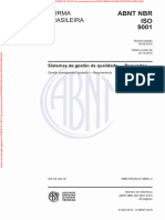 ABNT NBR ISO 9001-2015 - Sistemas de Gestão Da Qualidade - Requisitos