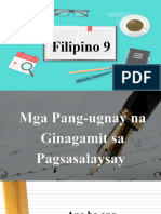 Pang-Ugnay Sa Pagsasalaysay