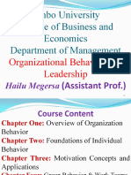 OB & Leadership MBA