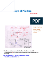 LSM10 - Design of Pile Cap