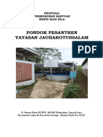 Proposal Benih Propinsi Yayasan Jauharotussalam