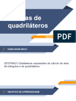 Área de Figuras Planas (Quadriláteros)