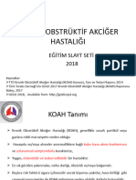 Kronik Obstrüktif Akciğer Hastaliği: Eğitim Slayt Seti 2018