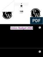 Union Budget 2024 MCQ