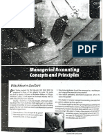 Chapter 1 Managerial Accounting Concepts and Principles