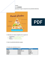 Actividades Sobre Los Nutrientes 2