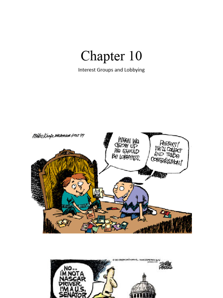 Interest Groups and Lobbying Explained | PDF | Government