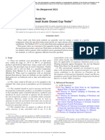 Flash Point by Small Scale Closed Cup Tester: Standard Test Methods For