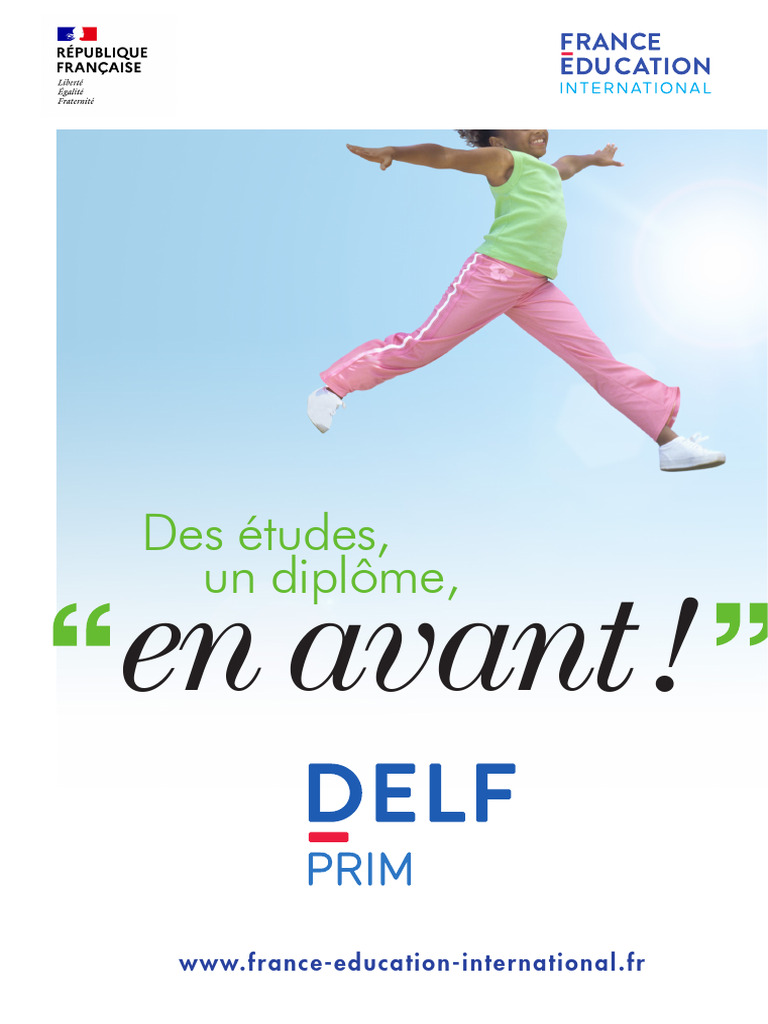 Affiche DELF Prim 1 Version2021 | PDF