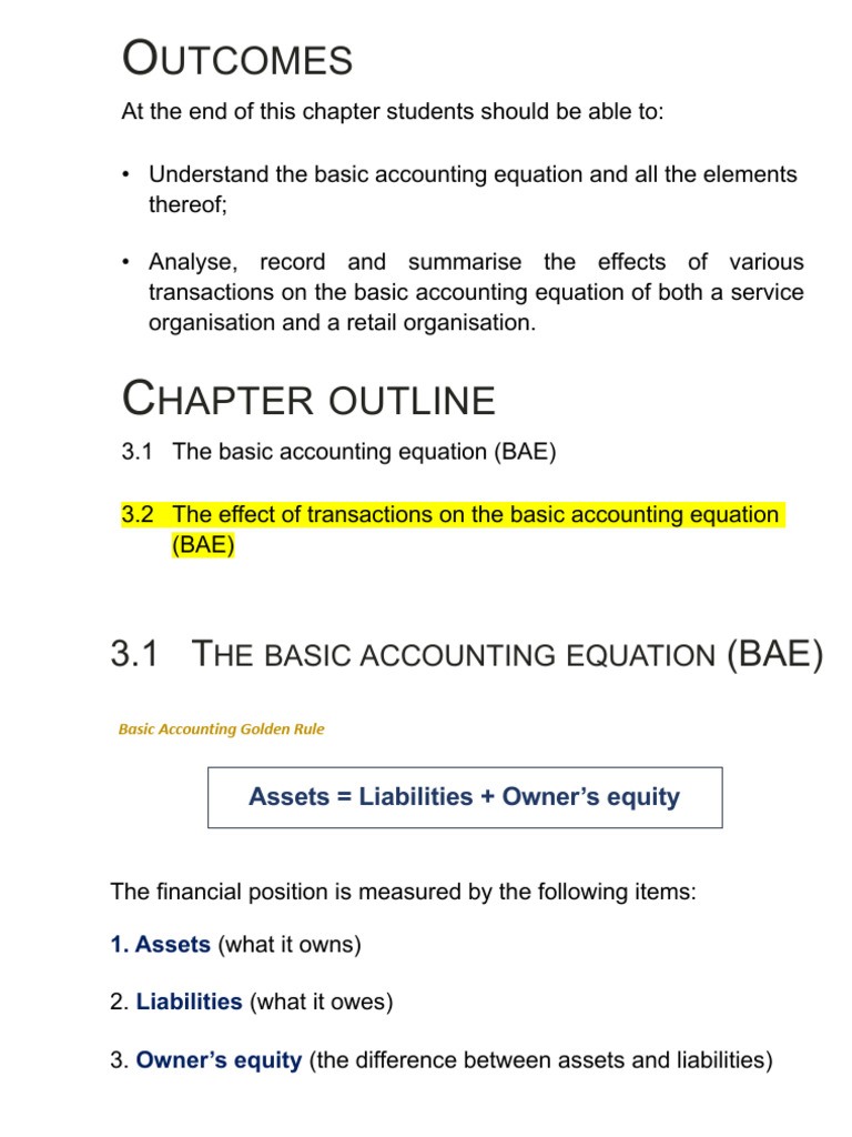 LA 2 - Chapter 3 (Class Notes 2a) | PDF