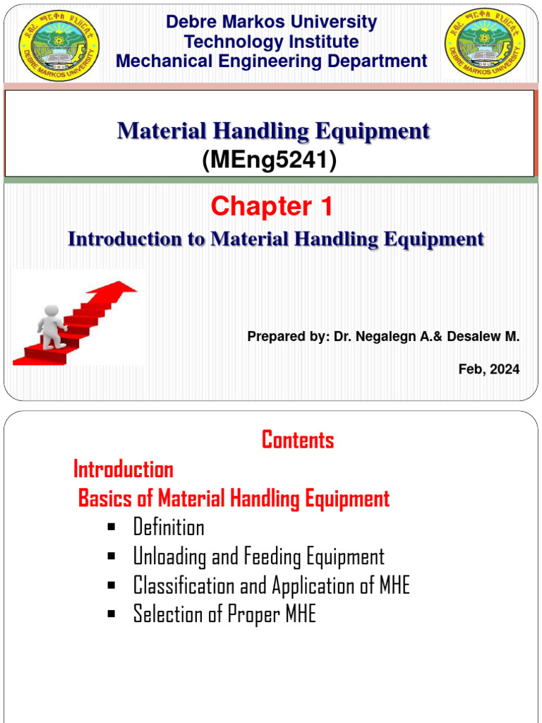 Overview of Material Handling Equipment | PDF | Crane (Machine) | Warehouse
