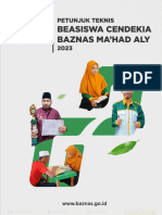 Petunjuk Teknis Pendaftaran BCB Mahad Aly 2023
